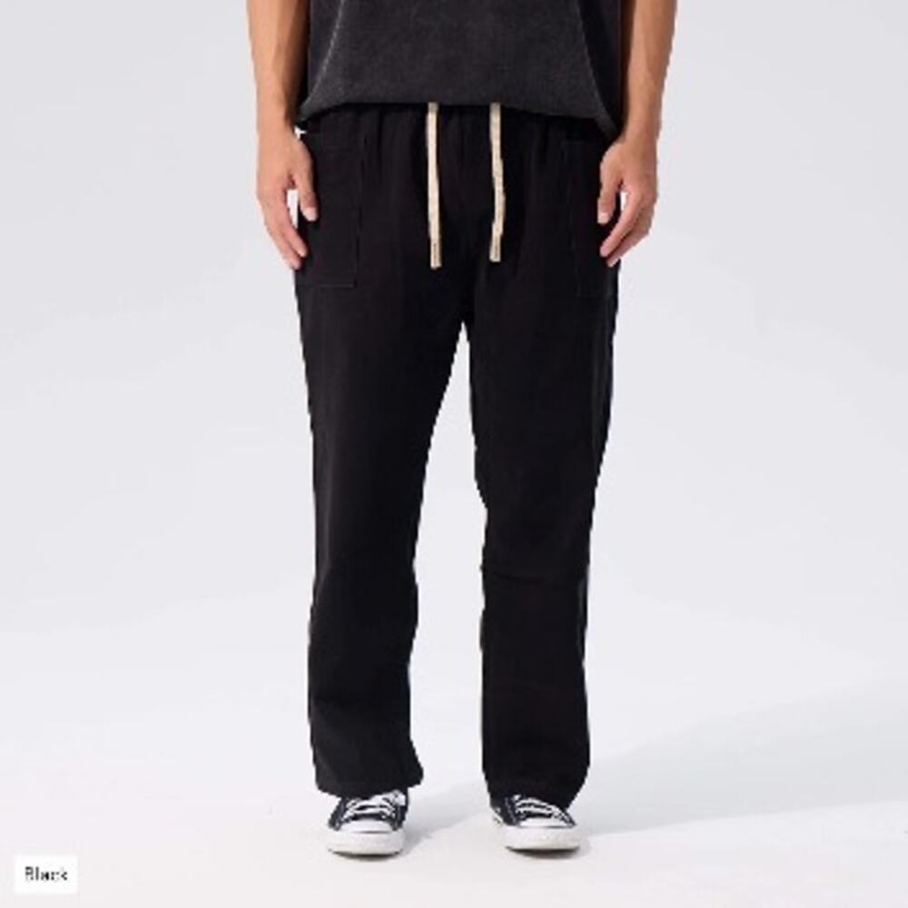 Kidoriman Kotona Pants L Black Japanese Streetwear Wide Leg NWOT Tokyo Gorpcore